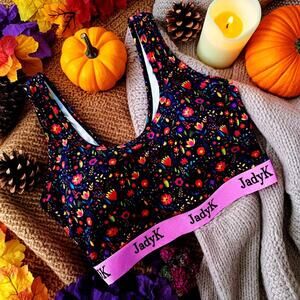 Arya Printed Bralette in Fiesta Flora by JadyK